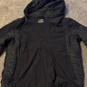 Men’s Spyder Black Hooded Jacket